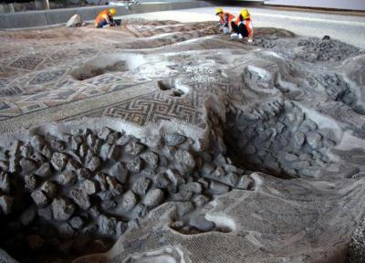 بزرگترین اثر موزاییکی باستانی دنیا در ترکیه