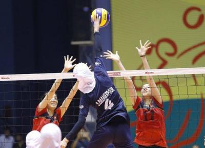 معین شدن هم گروه دختران والیبالیست ایران در قهرمانی آسیا