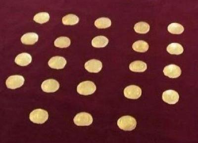 کشف 23 قطعه سکه طلا متعلق به دوران ساسانی در شهرستان ملکان