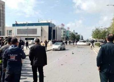 انفجار انتحاری در نزدیکی سفارت آمریکا در تونس