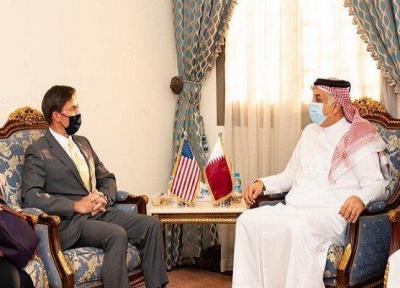 وزیران دفاع آمریکا و قطر ملاقات کردند