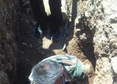 کشف گور 3 هزار ساله در منطقه چیتاب