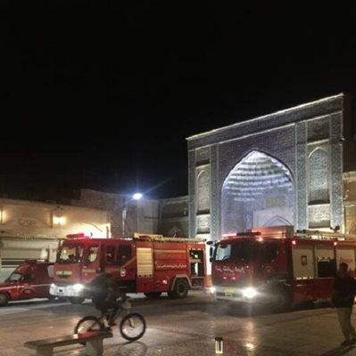 آتش سوزی در بازار وکیل شیراز مهار شد