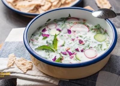 طرز تهیه آبدوغ خیار؛ غذای اصیل ایرانی و مناسب تابستان
