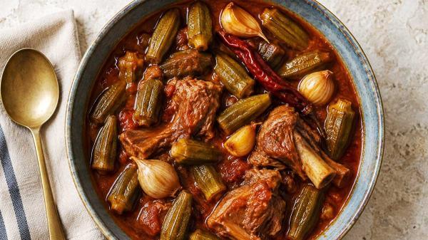 طرز تهیه خورشت بامیه عراقی با دستور پخت اصلی