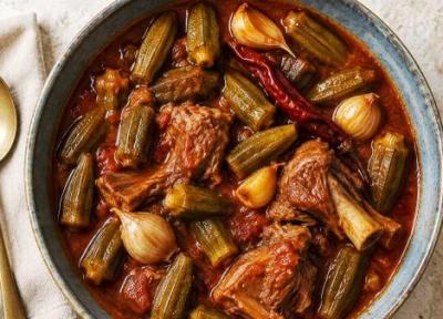 طرز تهیه خورشت بامیه عراقی با دستور پخت اصلی